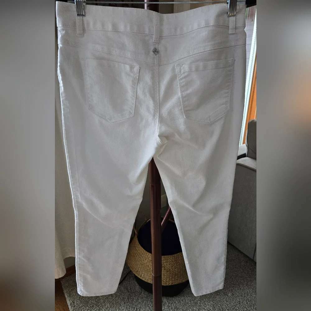 PRANA Carlotta Crop Jean Women's size 12/31 White - Picture 7 of 8